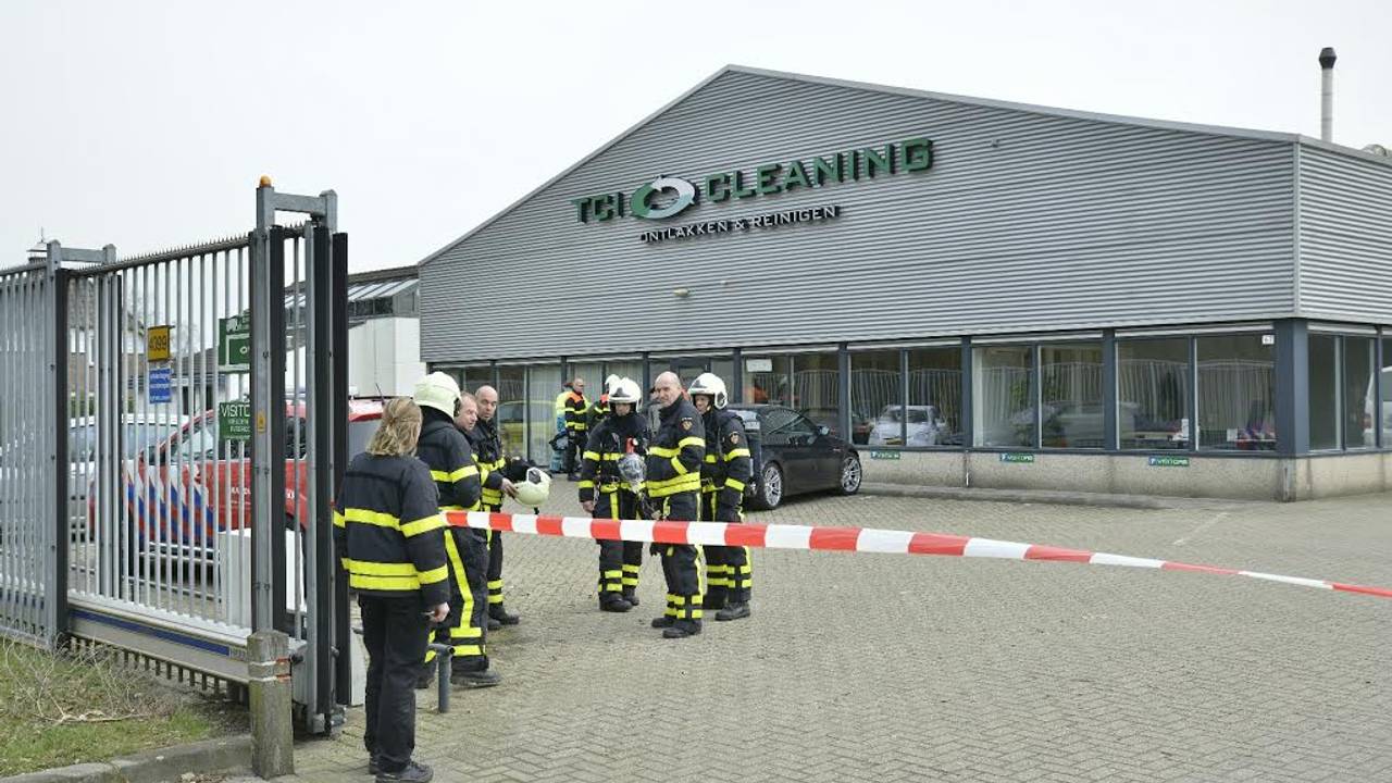De brandweer was snel ter plaatse. (Foto: JV Media)