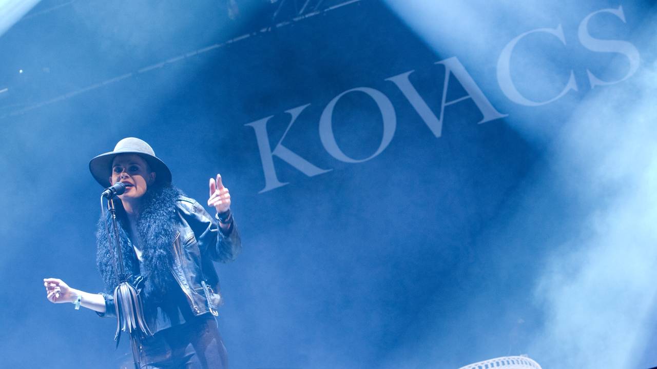 Kovacs op Paaspop 2015 (Foto: Dré Galiart)