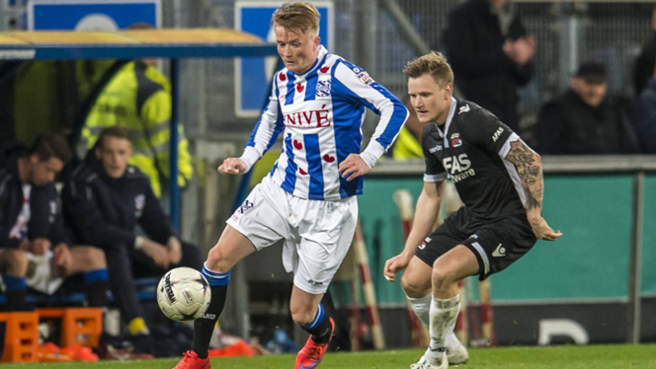 Sam Larsson van sc Heerenveen (foto: VI Images)