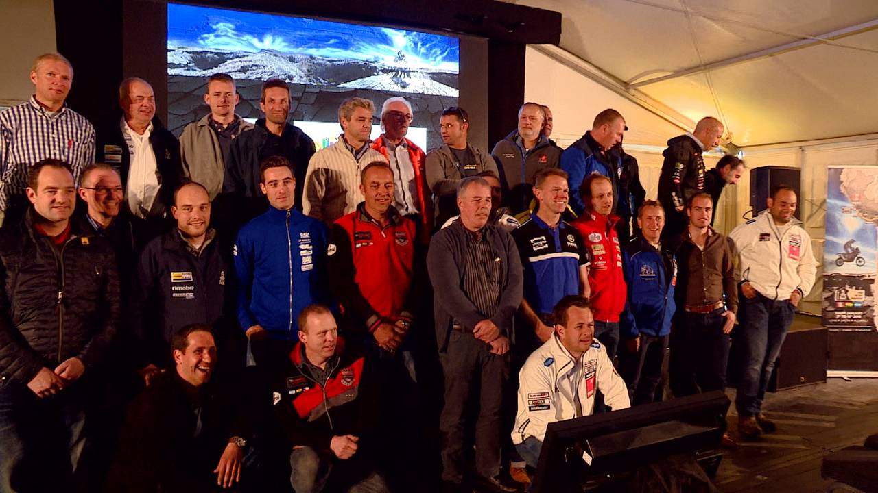 Dakar 2016 deelnemers bijeen