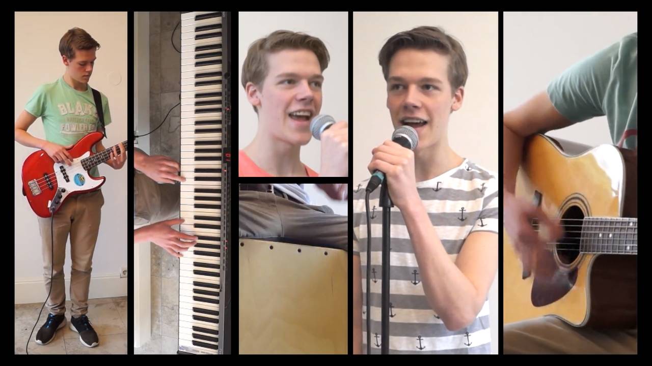 De 'one man band' van Jelle Ruijssenaars (17) uit Boxtel