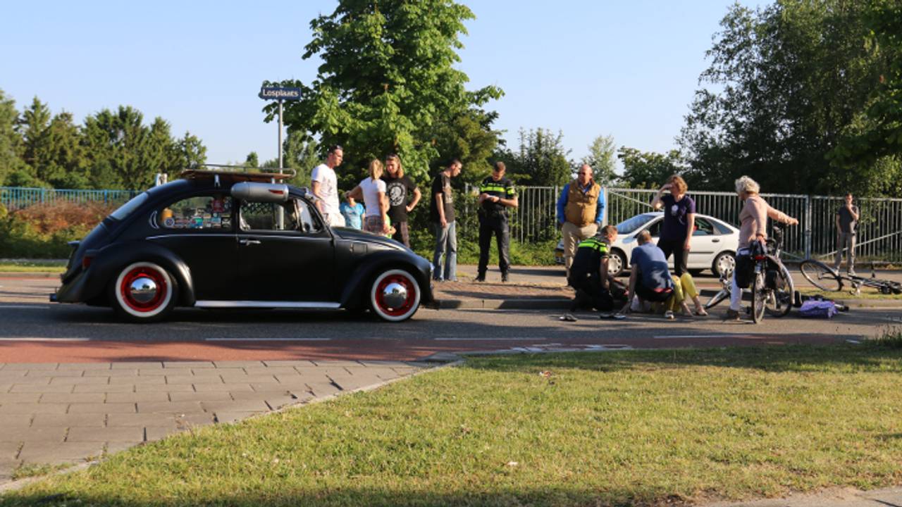 Fietster gewond (foto: AS Media)