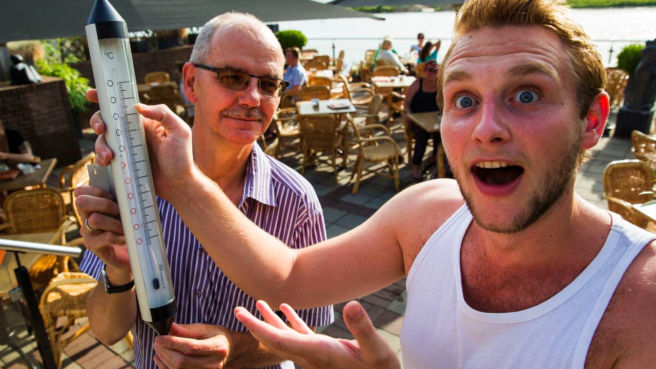 De thermometer raakt zo langzaam aan van slag (Foto: ANP)
