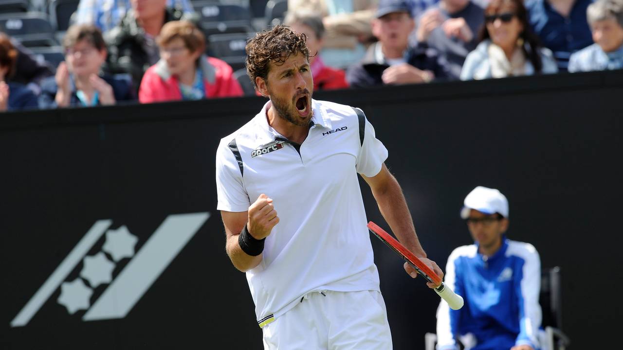 Reactie Robin Haase na het behalven van de halve finales Topshelf Open