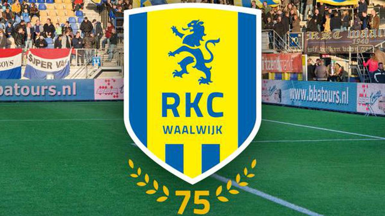 Het nieuwe logo van RKC Waalwijk