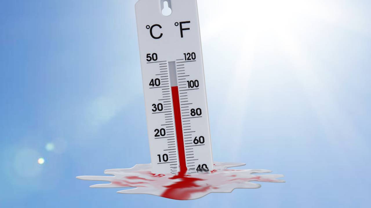 Gilze-Rijen heeft het hitterecord te pakken: 40,7 graden.