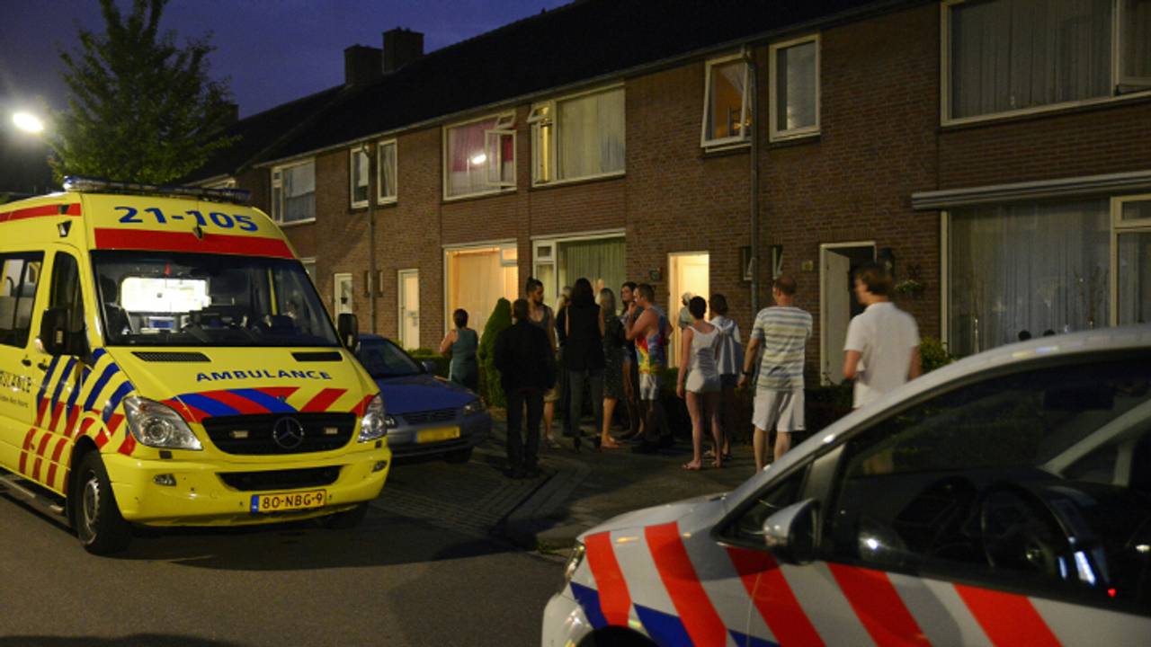 Ongeluk zorgde voor veel ophef in de buurt (foto: Jules Vorselaars / JV Media).