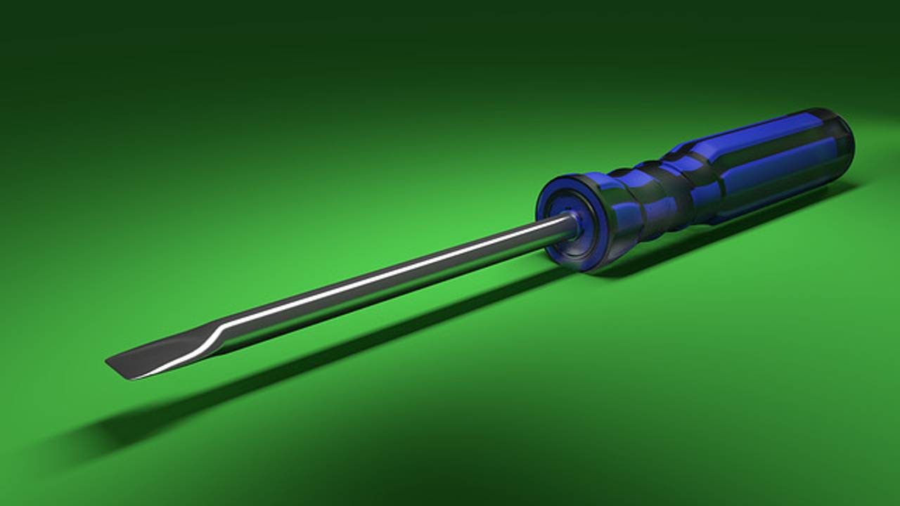 Een schroevendraaier (archieffoto).