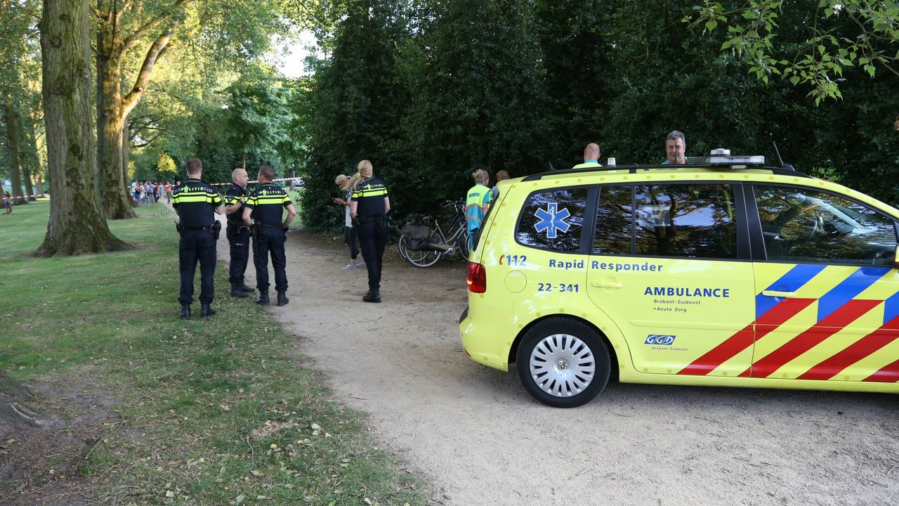 In dit parkje aan de Thomaslaan kreeg de verdachte amok  (Archieffoto)