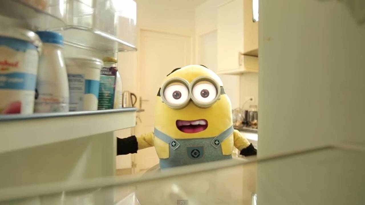 De minion bleek niet zo onschuldig als hij eruit ziet.