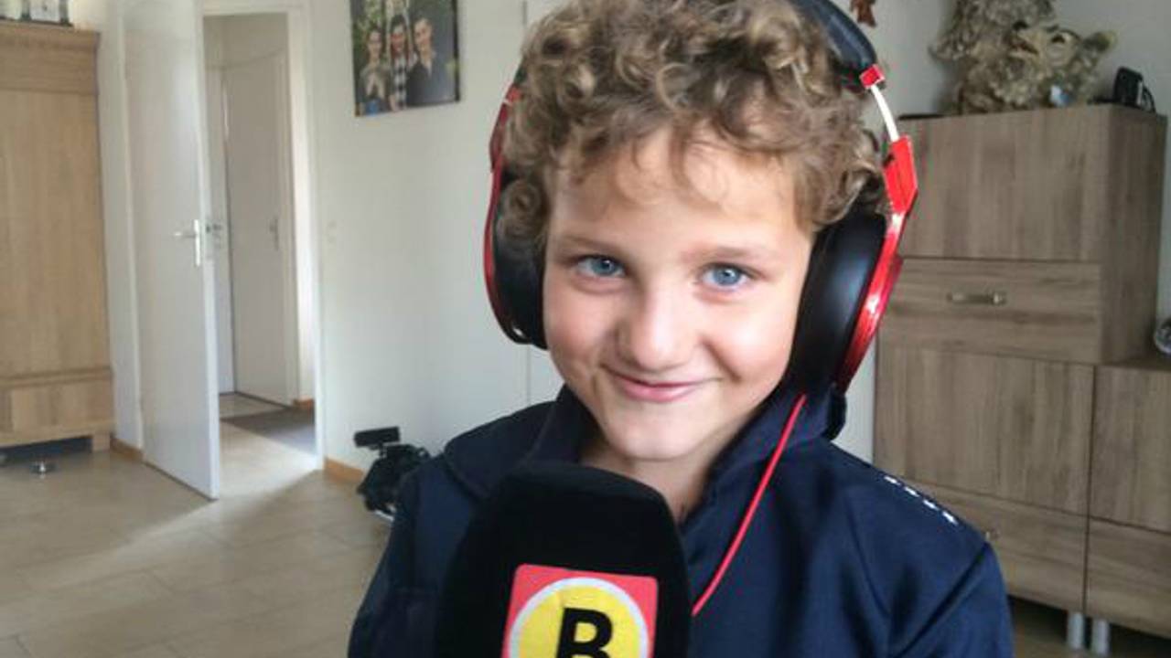 Jayden na de behandelingen in Amerika