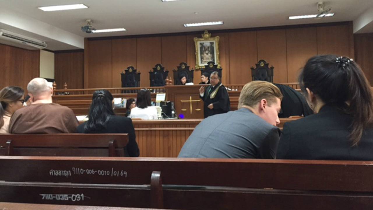 De rechtbank in Thailand waar Johan van Laarhoven werd veroordeeld (foto: archief).