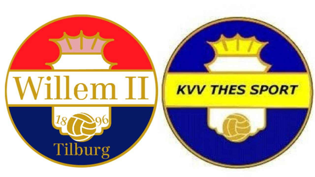 Belgische Voetbalclub 'jat' Logo Willem II, Tilburgers Teleurgesteld ...