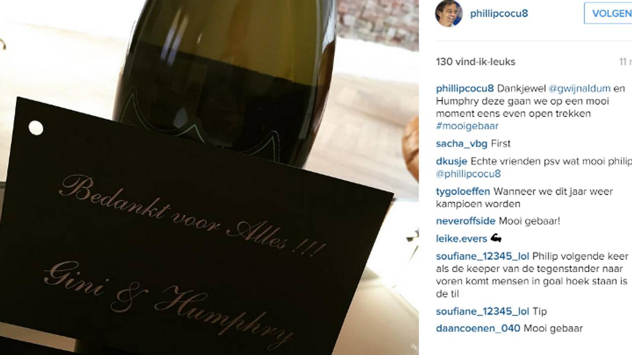 Het bedankje van Georginio Wijnaldum voor zijn oud-werkgever