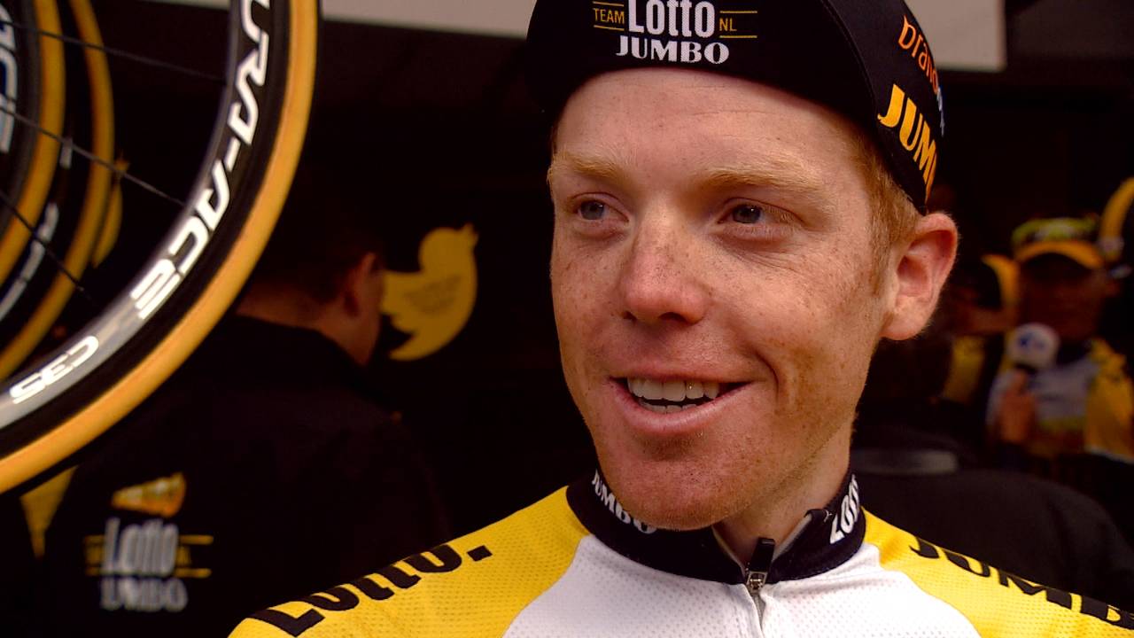Steven Kruijswijk in Parijs