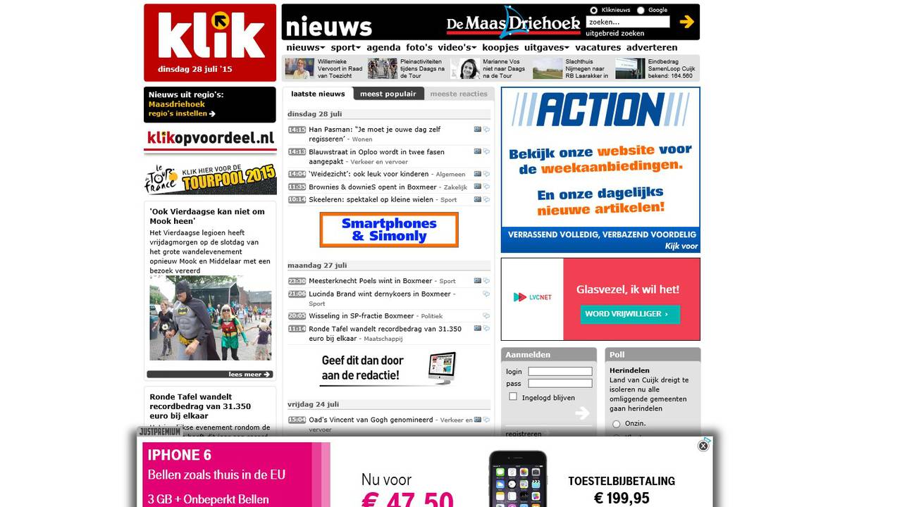 De Winter media groep is uitgever van onder meer website Kliknieuws.