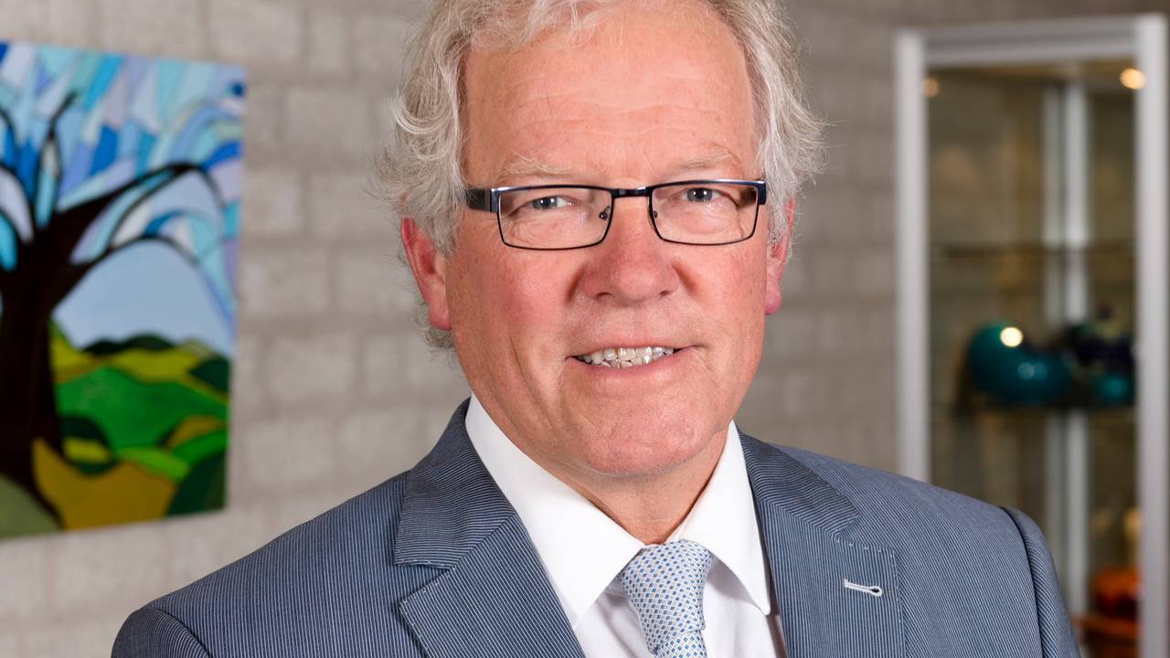Burgemeester Veltman stopt eind volgend jaar.
