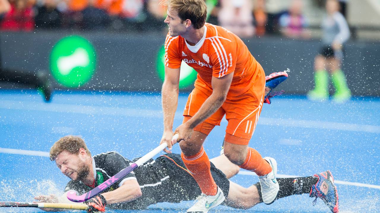 Jeroen Hertzberger in actie (Foto: ANP)
