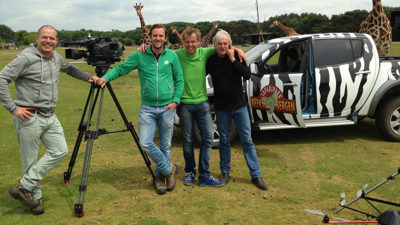 Het team van 'Komt een aap bij de dokter'
