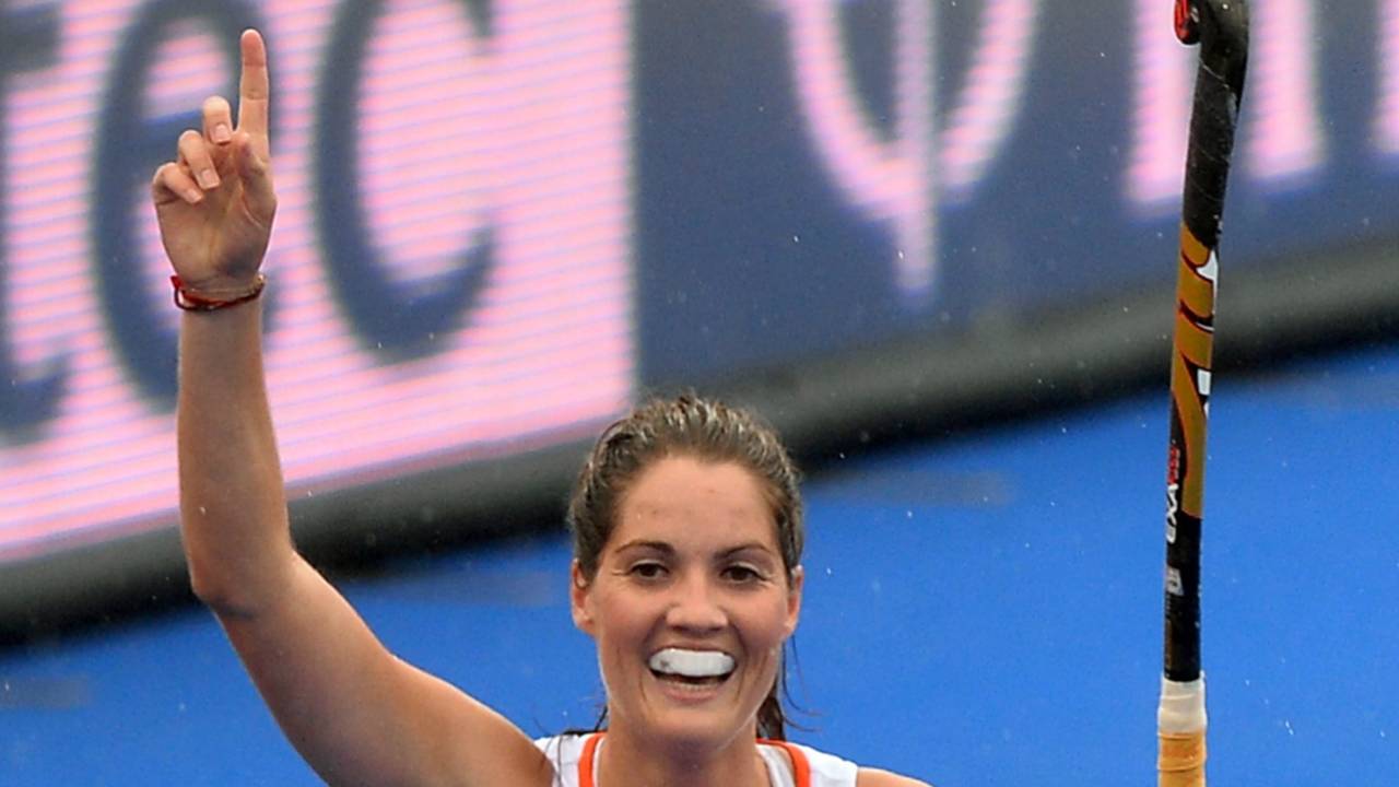 Marloes Keetels is op dreef tijdens dit EK. (Foto: ANP).