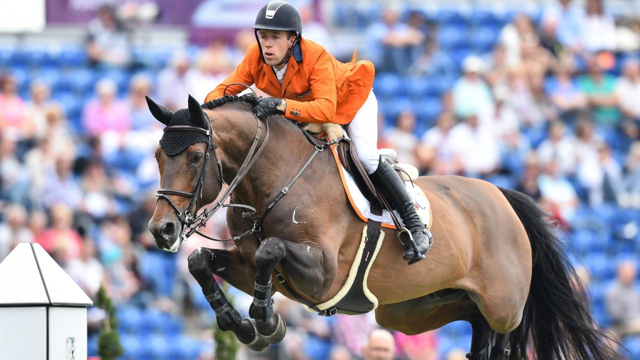 Maikel van der Vleuten op zijn paard Verdi (foto: ANP)