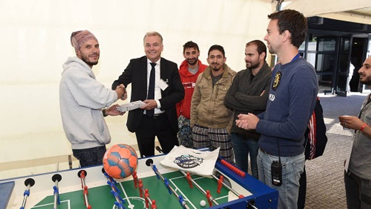 Asielzoekers gratis naar FC Den Bosch (foto: Henk van Esch)