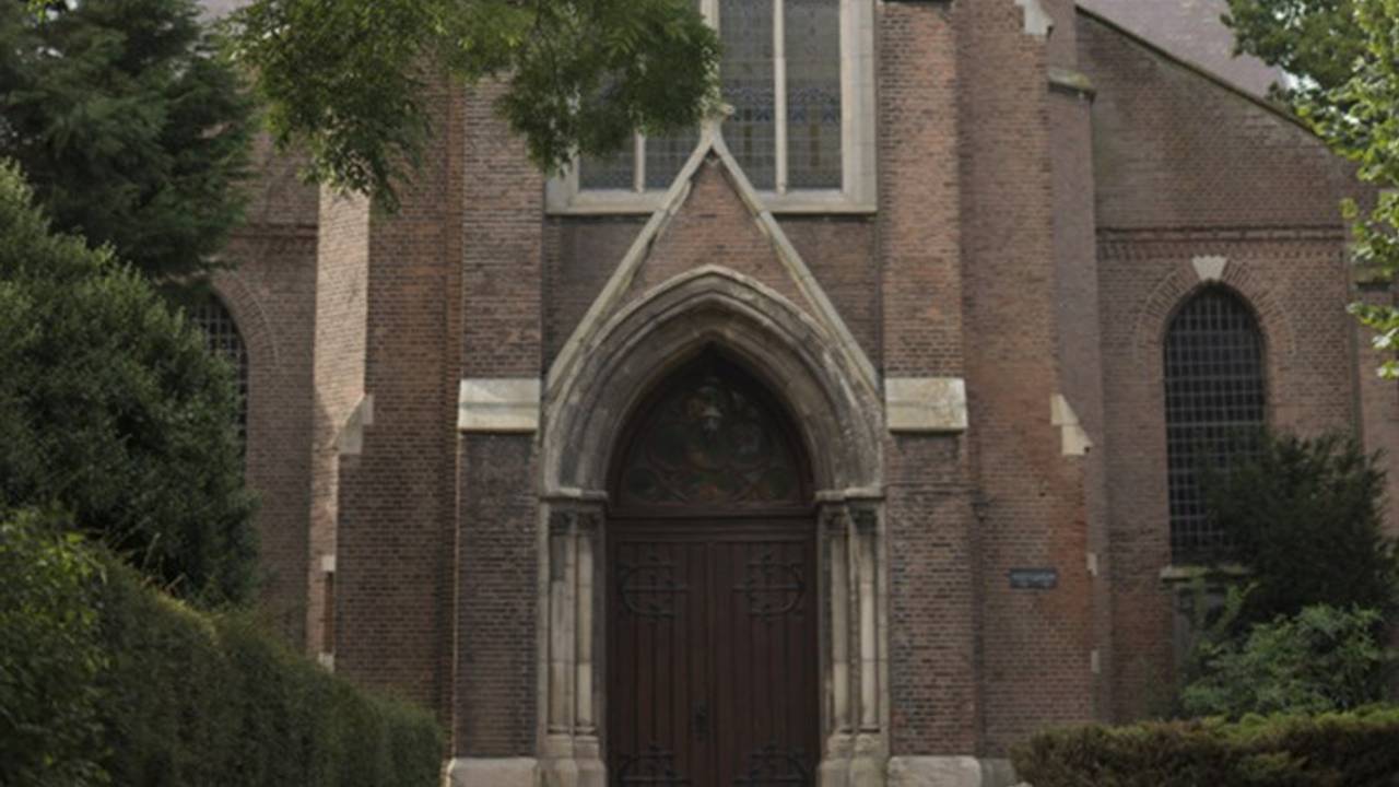 De kerk van Nieuw-Vossemeer. (Archieffoto)