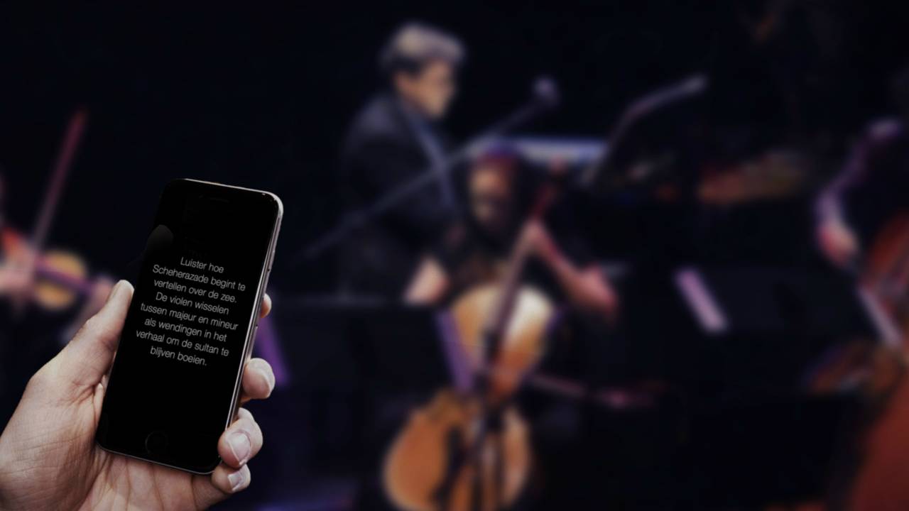 Meer info via het mobieltje.