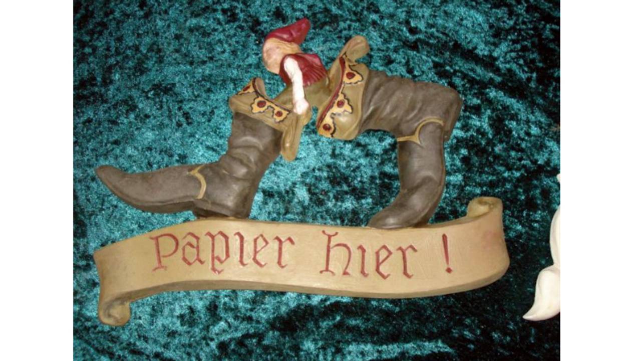 Een van de Efteling-spulletjes die op Marktplaats te koop staat.