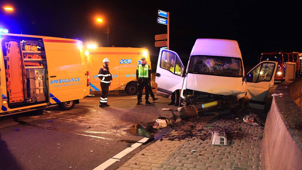 Ongeluk Beek en Donk. (foto: SQV - Harrie Grijseels)