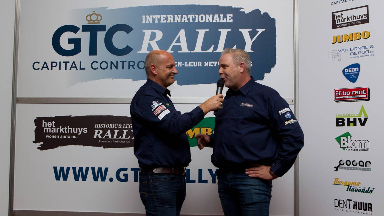 Persconferentie over GTC Rally (foto: Dré Galliart)