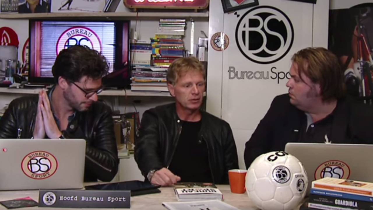Alfons Groenendijk bij Bureau Sport (bron: Bureau Sport / YouTube) 