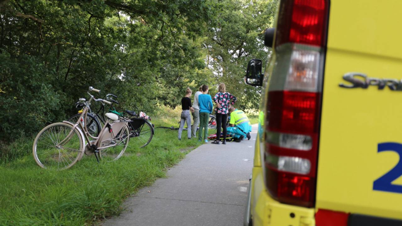 Man gewond (foto: SQ Vision).