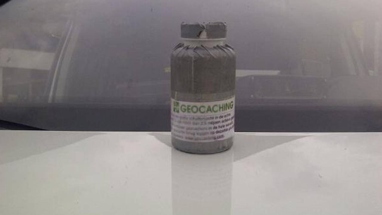 Het gevonden pakketje .