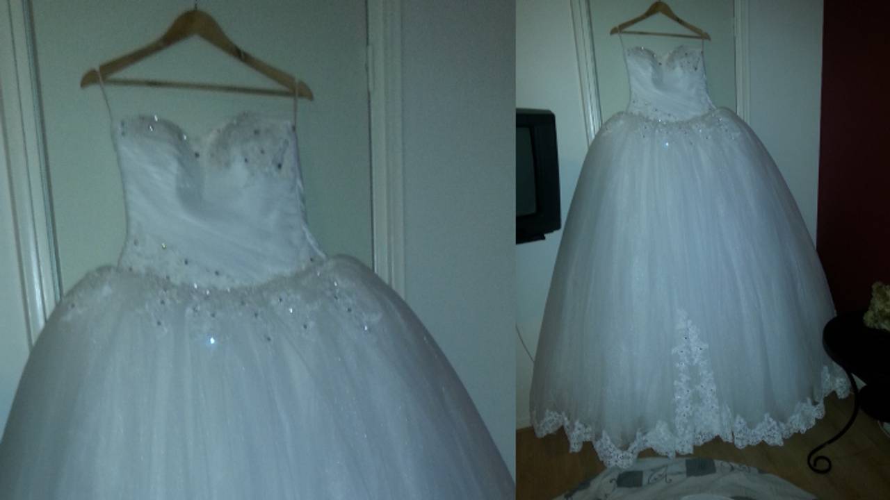 De gestolen jurk (foto: Yvonne Stork)