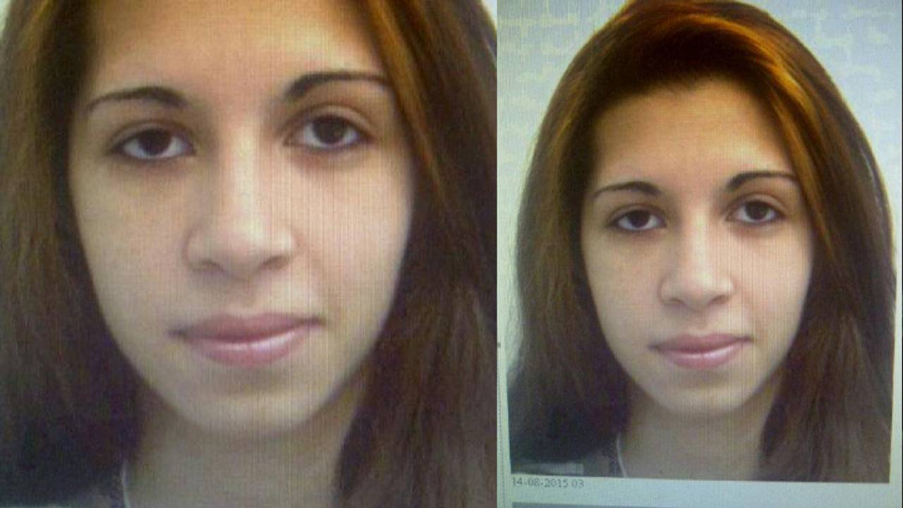 Het vermiste meisje (foto: @wijkagberghem / Twitter)