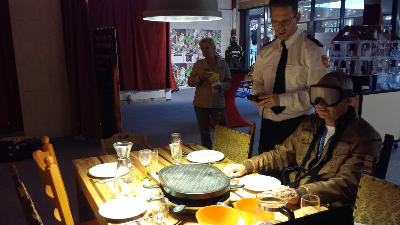 Je bent je oriëntatie volledig kwijt met de rookbril op