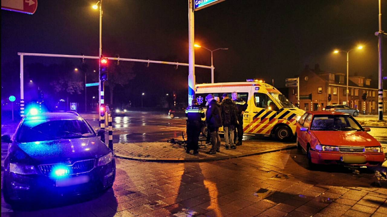 Botsing in Tilburg (foto: Toby de Kort / De Kort Media)