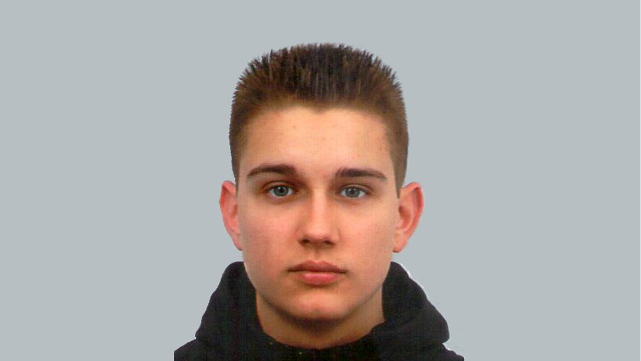Fabian (17) wordt vermist in Oss. (foto: Politie)
