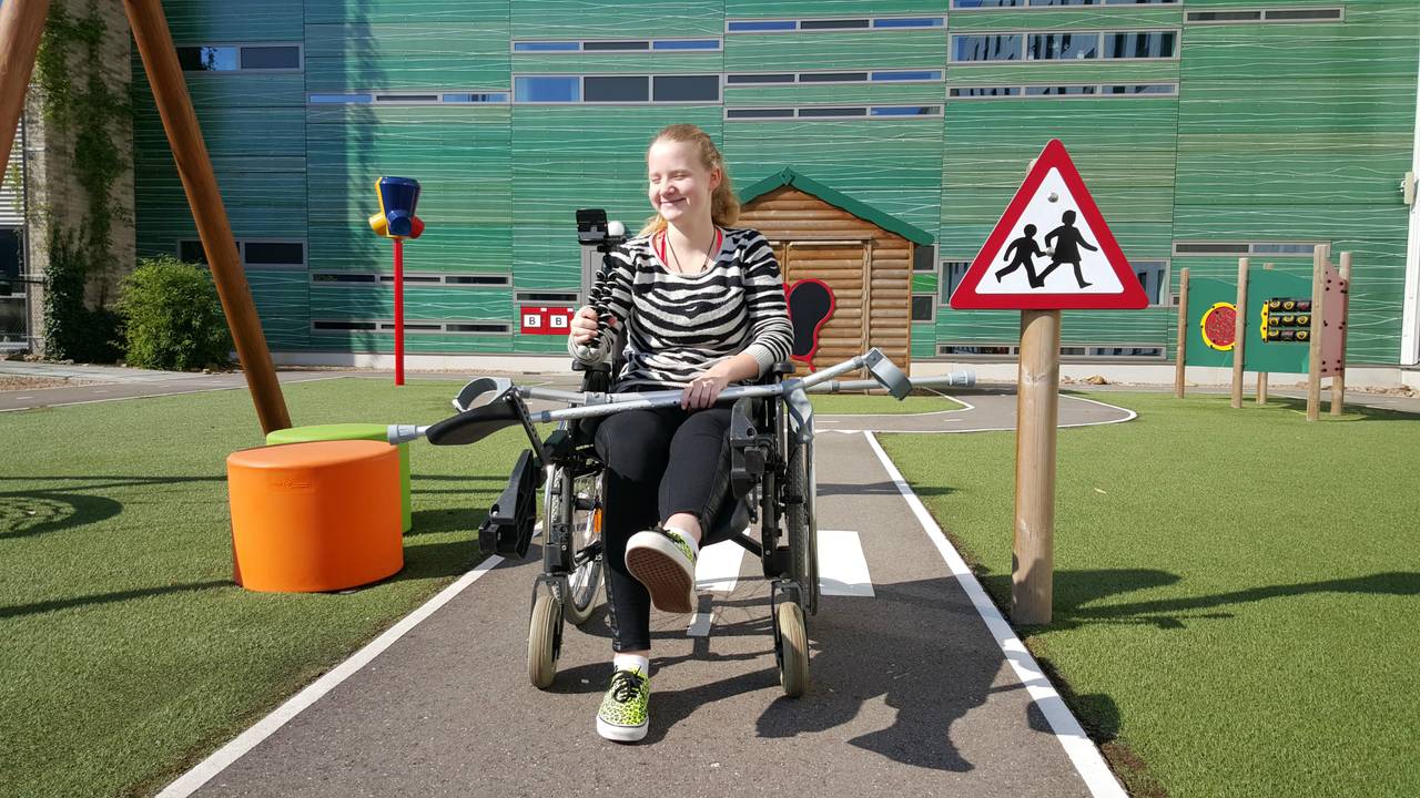 Een van de kinderen in het nieuwe programma.