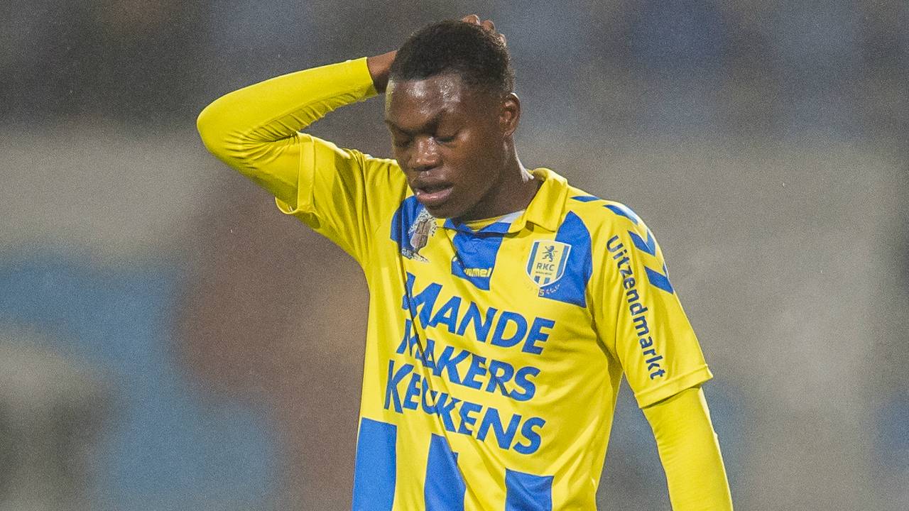 Het puntenverlies kwam hard aan bij RKC. (foto: VI Images)