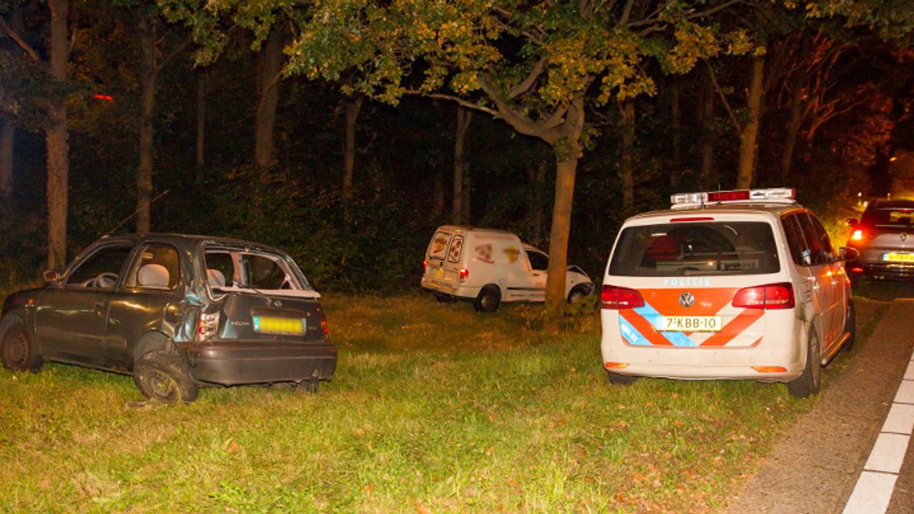 Gewonde bij botsing (foto: Marcel van Dorst / SQ Vision)