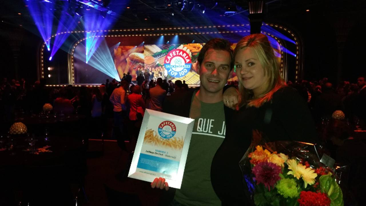 Marc en Cindy Verwey van Eethuys De Lind (foto: Noël van Hooft)