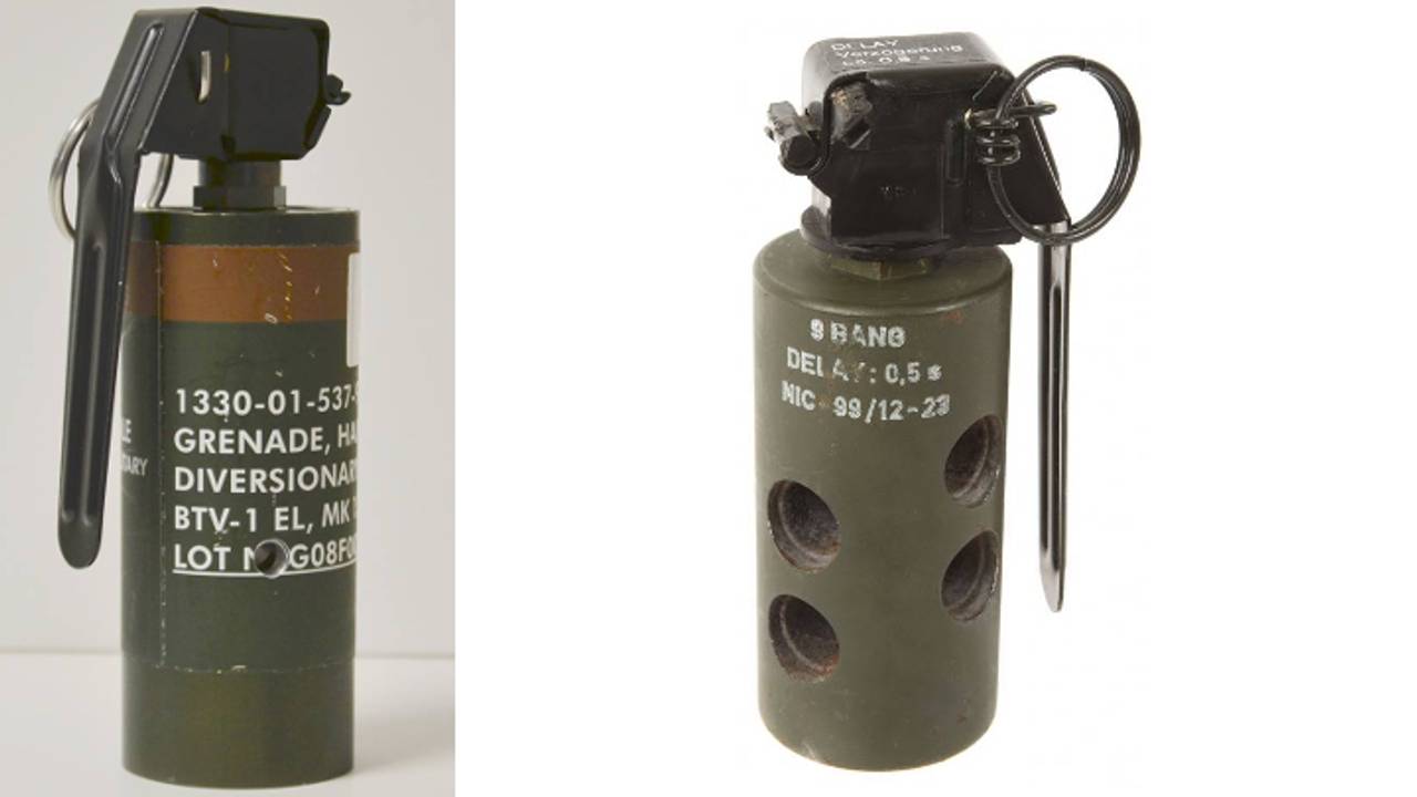 Andere flitsgranaten (foto: Politie Gemert-Bakel / Facebook)