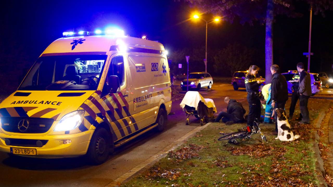 Ongeluk in Veldhoven (foto: Hans van Hamersveld / Kijk en Klik Media)