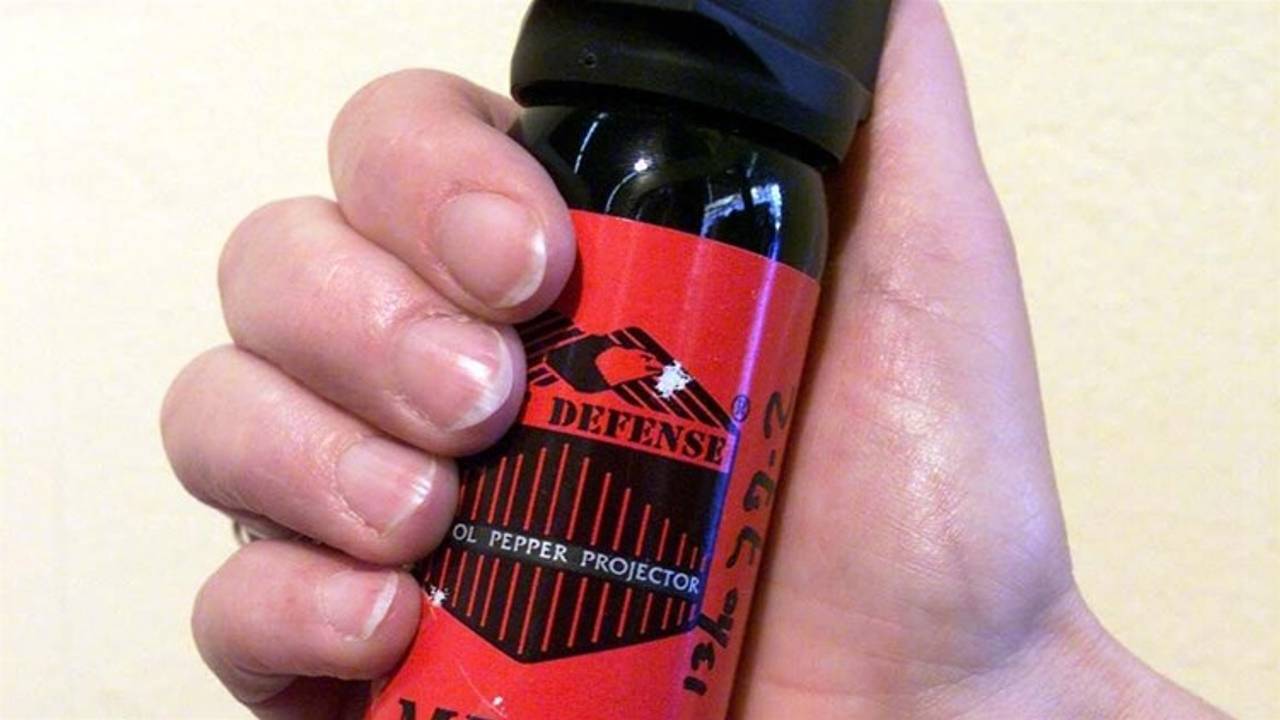 De politie moest pepperspray gebruiken om man aan te houden (foto: archief).