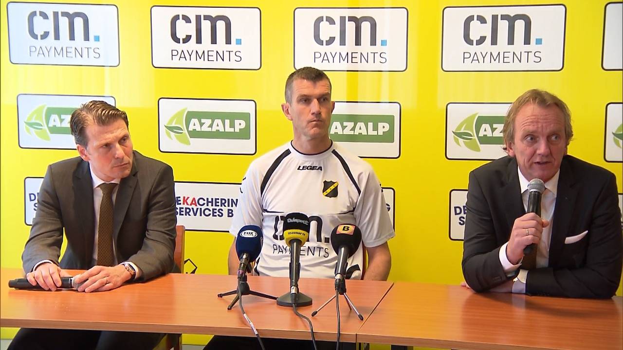 Marinus Dijkhuizen is aangesteld als nieuwe coach van NAC Breda