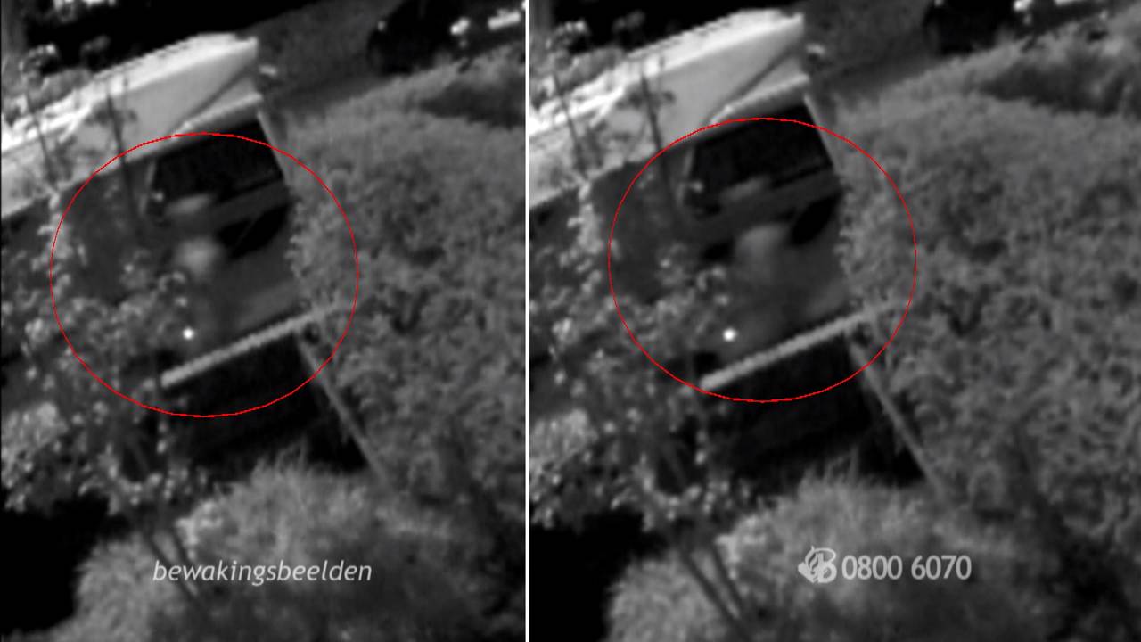 De daders staan op camerabeelden. (Beeld: Bureau Brabant)