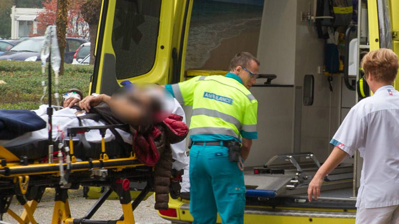 Samir T. bij het Amphia Ziekenhuis