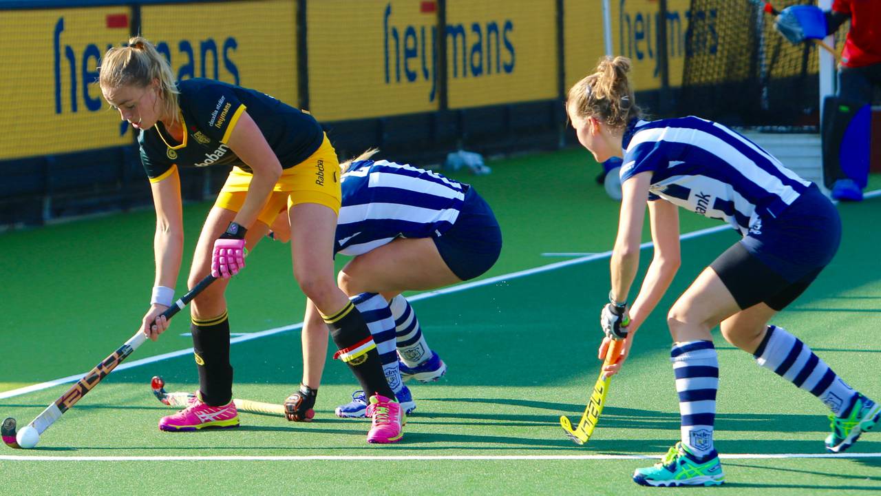 Maartje Paumen van HC Den Bosch scoorde opnieuw voor Oranje